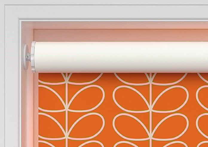 Orla Kiely Linear Stem, Persimmon - Twist&Fit Roller Blind - Image 9
